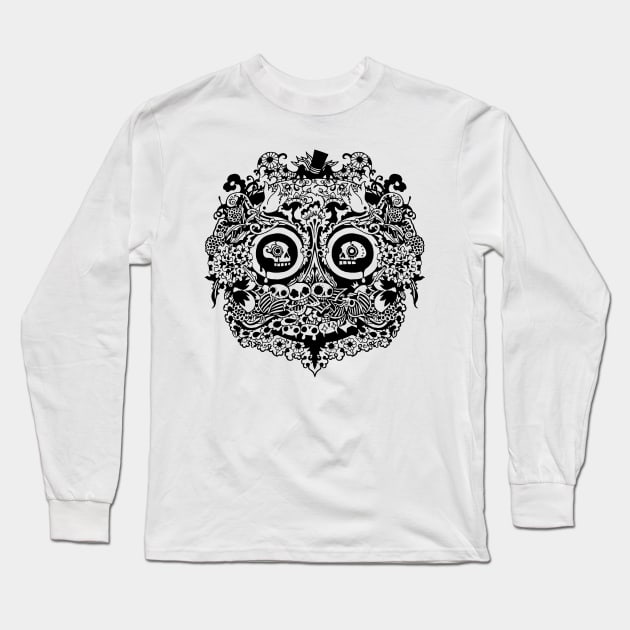 The Skull Long Sleeve T-Shirt by foosweechin